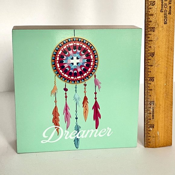 Macbeth Collection Dreamer Panel Desk Wall Art by Margaret Josephs 5x5in - Picture 9 of 10